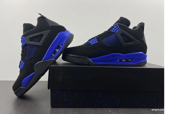CT8527-018 BLUE JORDAN THUNDER AIR RETRO 4 CT8527-018 0903